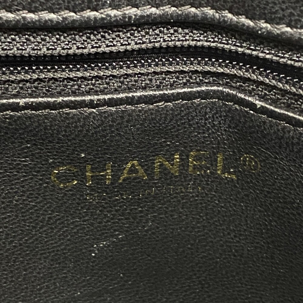 CHANEL Black Caviar Leather Reissue Tote Bag - Picture 5 of 9